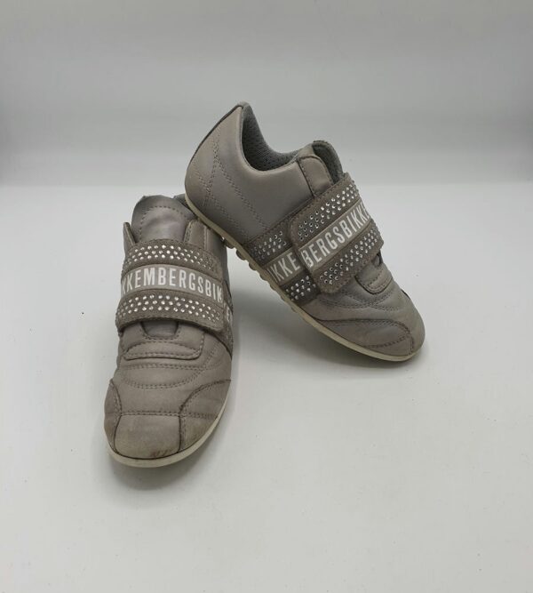 Adidasi copii Bikkembergs 31 piele , gri - imagine 1