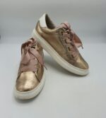 Adidasi Street Shoes 41 imitatie de piele , auriu