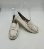Mocasini dama Comfort 40 imitatie de piele , alb