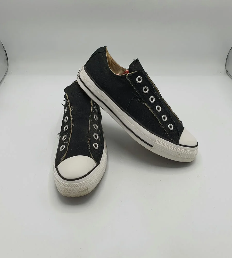 Tenisi dama Converse 40 material textil , negru - imagine 1