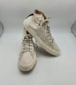 Adidasi Zara 45 material textil ,alb