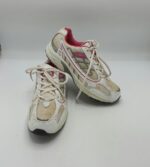 Adidasi dama Sport 38 imitatie de piele , material textil , alb roz