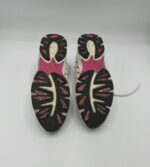 Adidasi dama Sport 38 imitatie de piele , material textil , alb roz - imagine 4