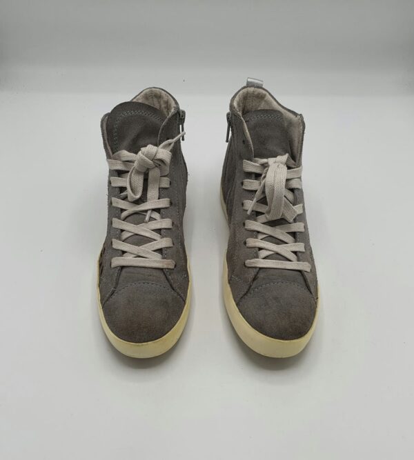 Adidasi dama Tamaris 36,5 , piele intoarsa , gri - imagine 2
