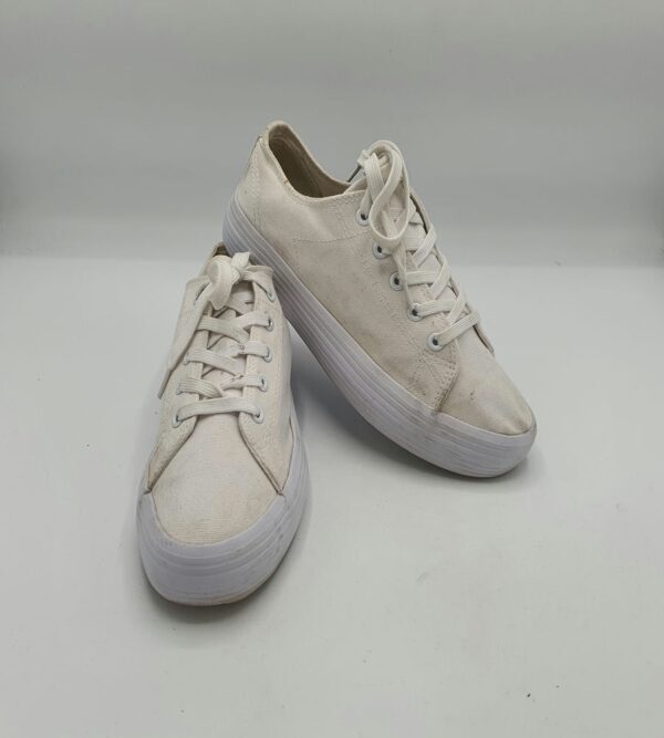 Adidasi dama Vty 39 material textil ,   alb - imagine 1