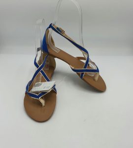 Sandale  dama Esmara 40 imitatie de piele , albastru