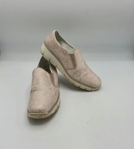 Espadrile dama Rieker 37 imitatie de piele , light rose