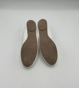 Balerini dama Graceland 36 , imitatie de piele , alb - imagine 4