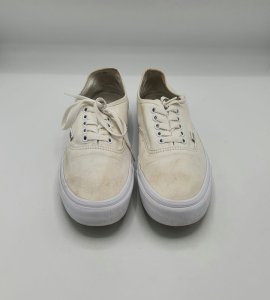 Tenisi barbati Vans 41 , material textil , alb - imagine 2