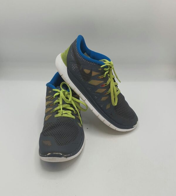 Adidasi dama Nike 38 , material textil , gri verde - imagine 1