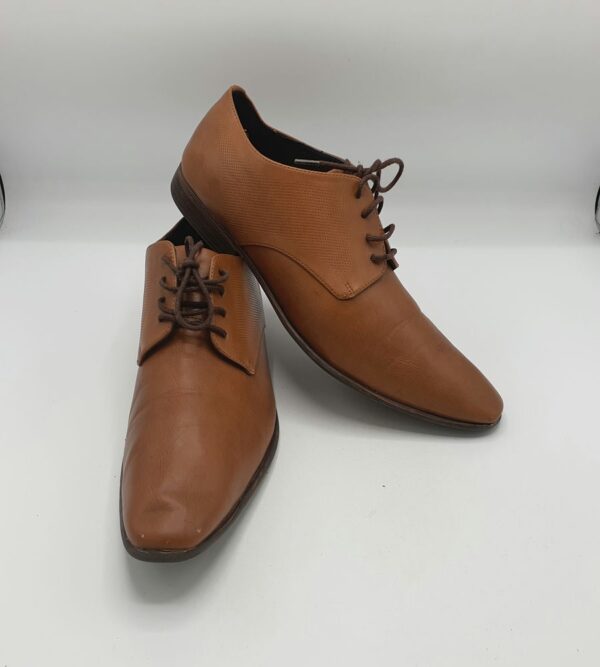 Pantofi barbati Next 44 imitatie de piele , maro - imagine 1
