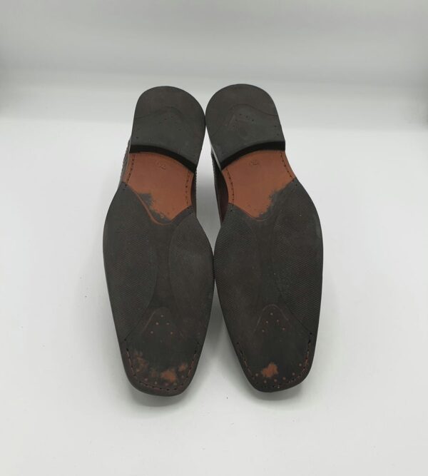 Pantofi barbati  Fretz 42 , piele , maro - imagine 4