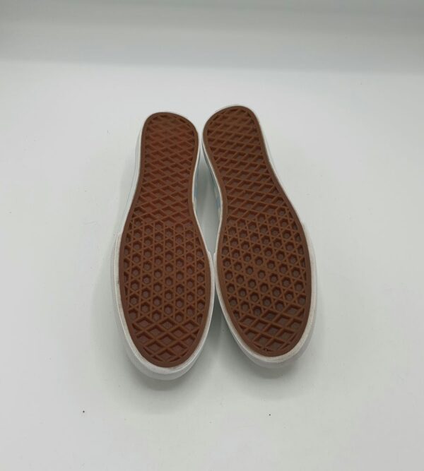 Tenisi dama Vans 36 material textil, alb albastru - imagine 4