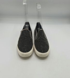 Espadrile dama  Graceland 37 , material textil , negru alb - imagine 2