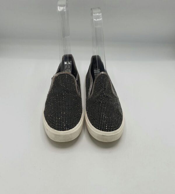 Espadrile dama  Graceland 37 , material textil , negru alb - imagine 2