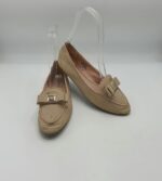 Balerini dama Top Shop 37 imitatie de piele, crem