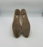 Balerini dama Top Shop 37 imitatie de piele, crem - imagine 4