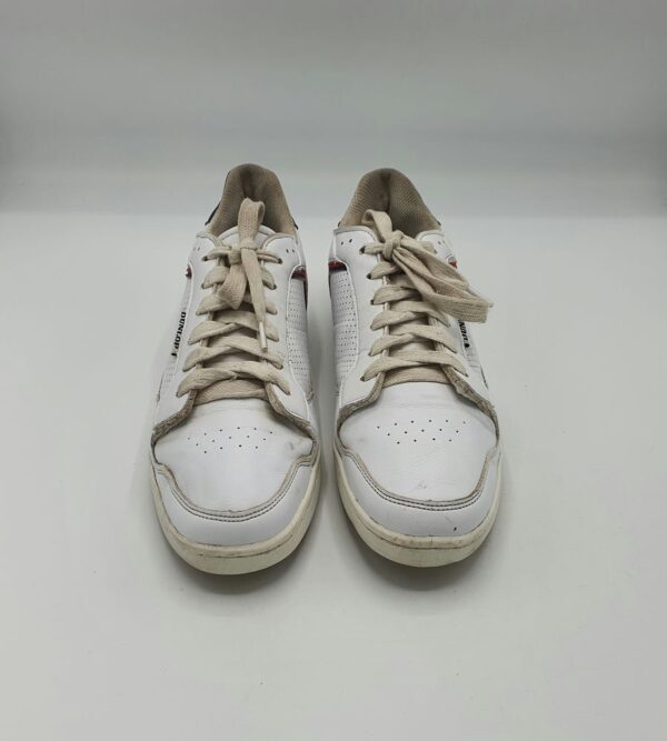 Adidasi barbati Dunlop 40 imitatie de piele , alb - imagine 2