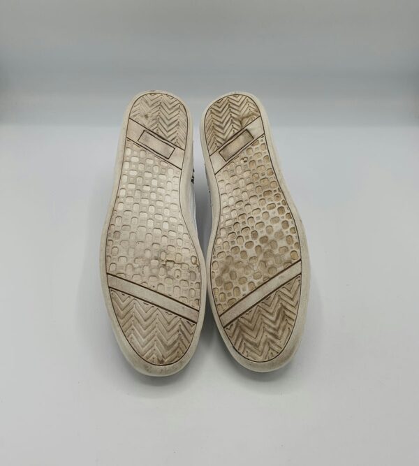 Adidasi barbati Dunlop 40 imitatie de piele , alb - imagine 4