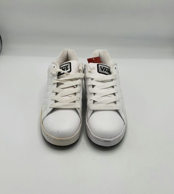 Adidasi dama Vans 36,5 , piele , alb - imagine 2