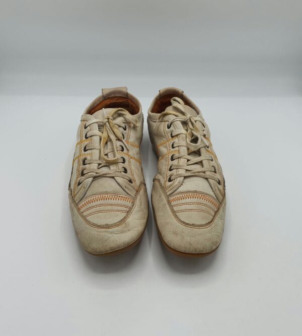 Adidasi barbati Kacper 41 , piele , crem - imagine 2