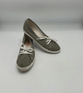 Balerini dama Tamaris 37 material textil , gri
