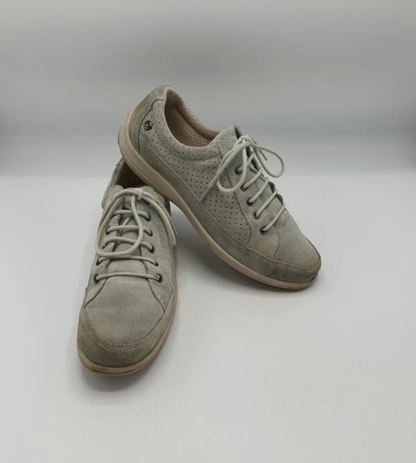 Adidasi dama Free Step 39 , piele intoarsa , gri - imagine 1