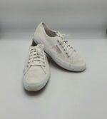 Tenisi dama Superga 39.5 material textil , alb