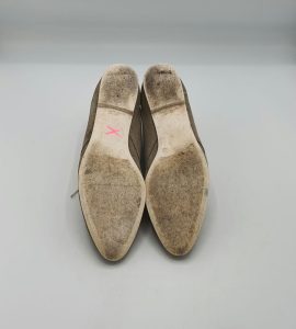 Botine dama 38 piele intoarse , crem - imagine 4