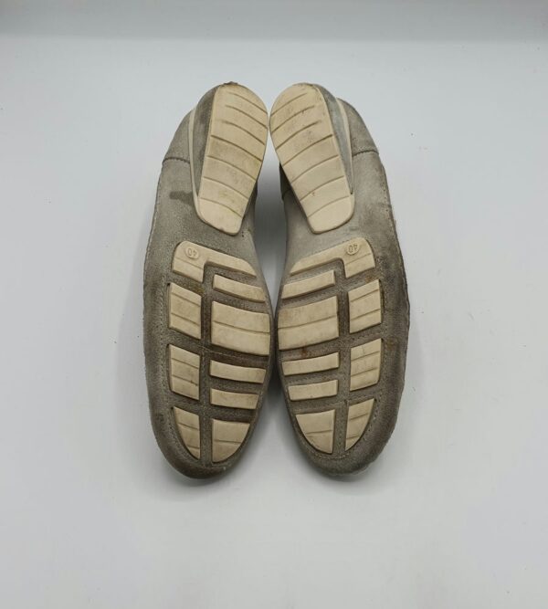Pantofi dama Spoiler 40 piele , piele intoarsa , alb gri - imagine 4