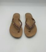Saboti dama Clarks 38 imitatie de piele , maro - imagine 2