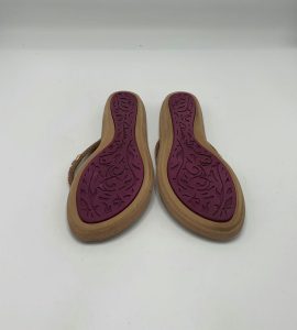 Saboti dama Clarks 38 imitatie de piele , maro - imagine 4