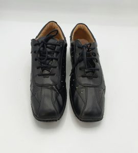 Pantofi barbati Giada 40 imitatie de piele ,negru - imagine 2