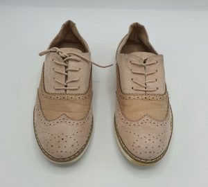 Pantofi dama Primark 42 material textil , crem - imagine 2