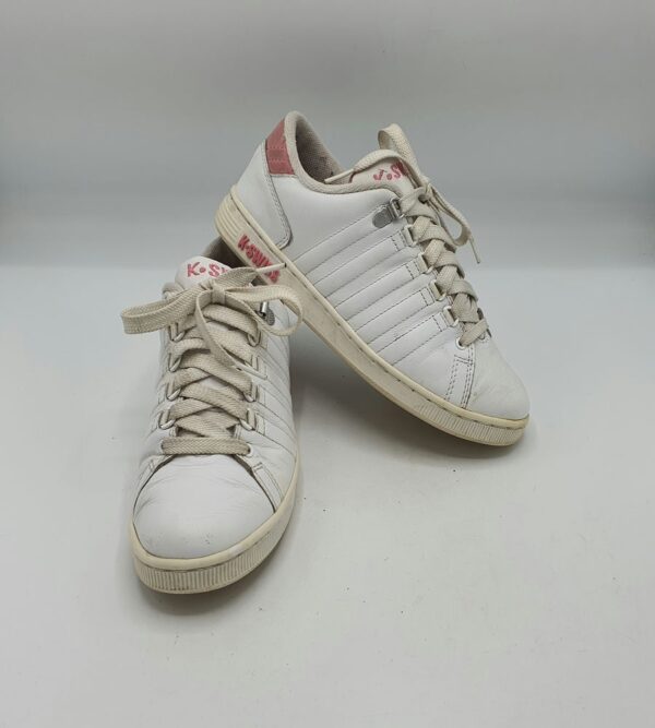 Adidasi dama K-Swiss 38 piele , alb - imagine 1