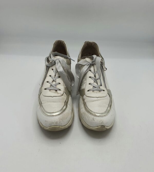 Adidasi dama Semler 41 , piele , alb - imagine 2