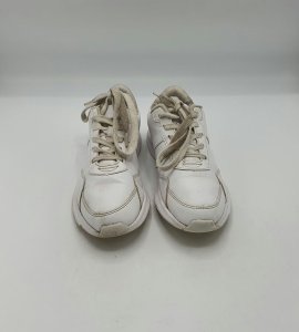 Adidasi dama M&S 35.5 imitatie de piele , alb - imagine 2