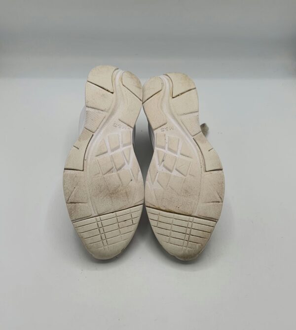 Adidasi dama M&S 35.5 imitatie de piele , alb - imagine 4