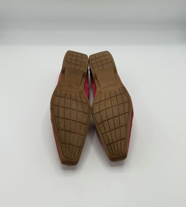 Pantofi dama  Janet D. 38 piele intoarsa , rosu - imagine 4