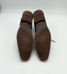 Pantofi barbati  Venice  42 imitatie de piele , negru - imagine 4