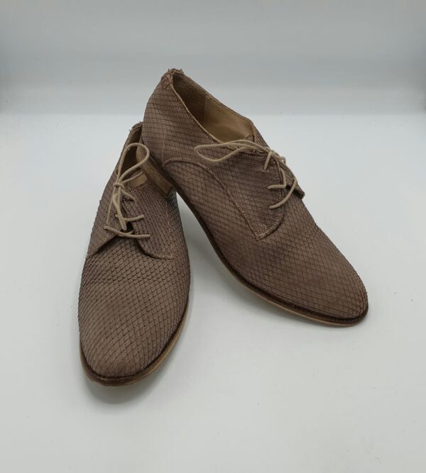 Pantofi barbati  Eye 40 imitatie de piele , maro - imagine 1