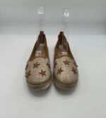 Espadrile dama 38 imitatie de piele , material textil , maro - imagine 2