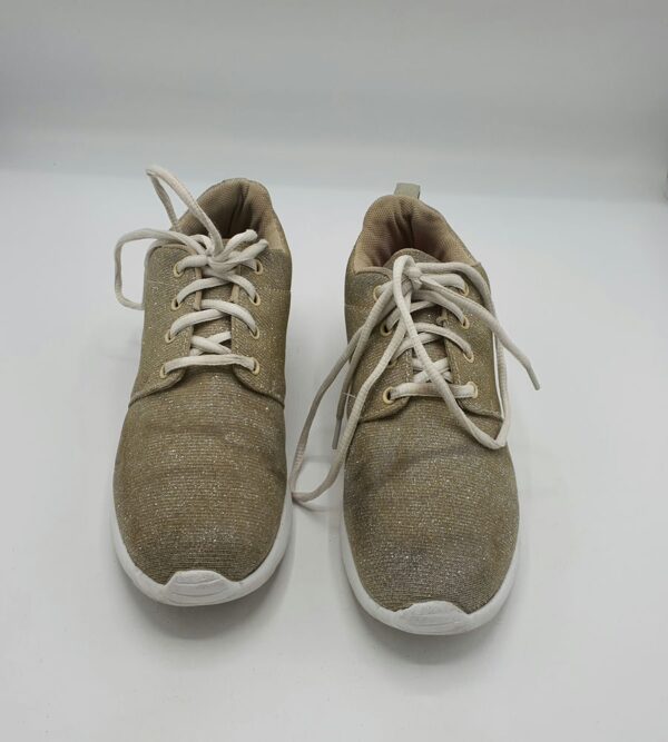 Adidasi dama 37,5 material textil , auriu - imagine 2