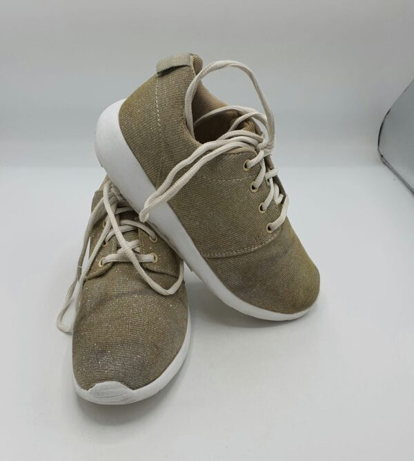 Adidasi dama 37,5 material textil , auriu - imagine 1
