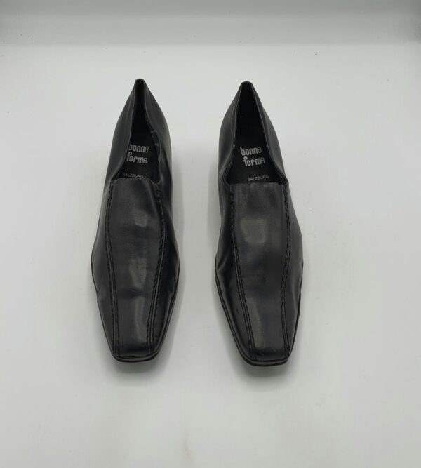 Pantofi dama Bonne Forme 37,5 imitatie de piele , negru - imagine 2