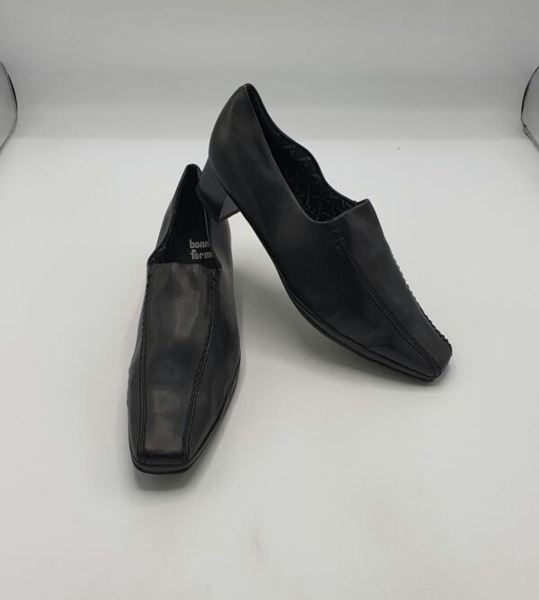 Pantofi dama Bonne Forme 37,5 imitatie de piele , negru - imagine 1