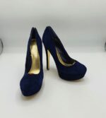 Pantofi dama Aldo 38 , piele intoarsa , negru