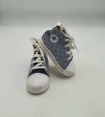 Adidasi copii Gorgino 21 imitatie de piele , material textil , albastru alb