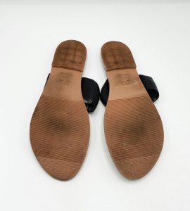 Slapi dama New Look 40 imitatie de piele , negru maro - imagine 4