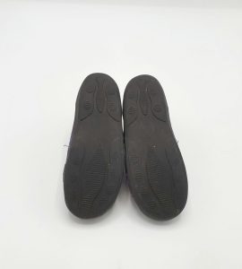 Adidasi copii Richter 22 piele intoarsa , negru - imagine 4